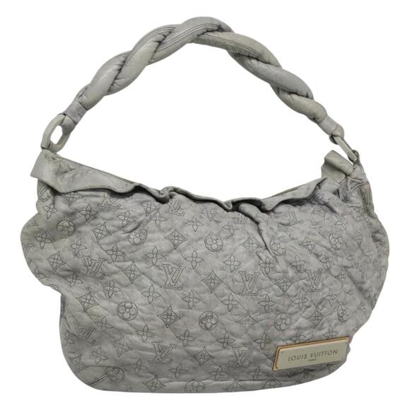LOUIS VUITTON Monogram Orump Nimbus PM Tote Bag Gray - Picture 1 of 16